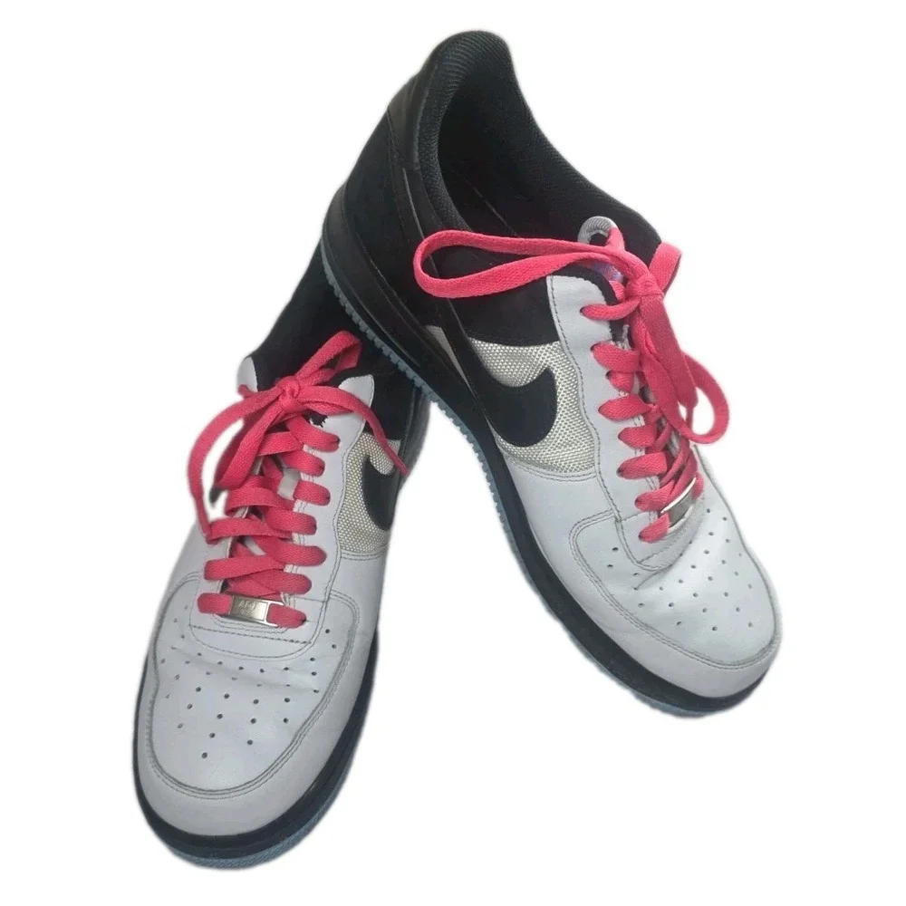 Nike Air Force 1 Low 07 Flamingo Vintage 2008 GreyBlackPink 315122-005 Men Sz 10